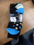 7 Pairs of Cotton Rich Socks Size: 6-8