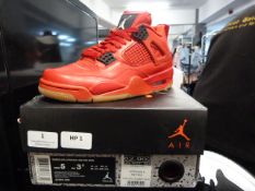 Air Jordans 4 Retro NRG (red) Size: 2.5