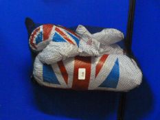 Union Jack Boxing Gloves and Inflatable Punchbag
