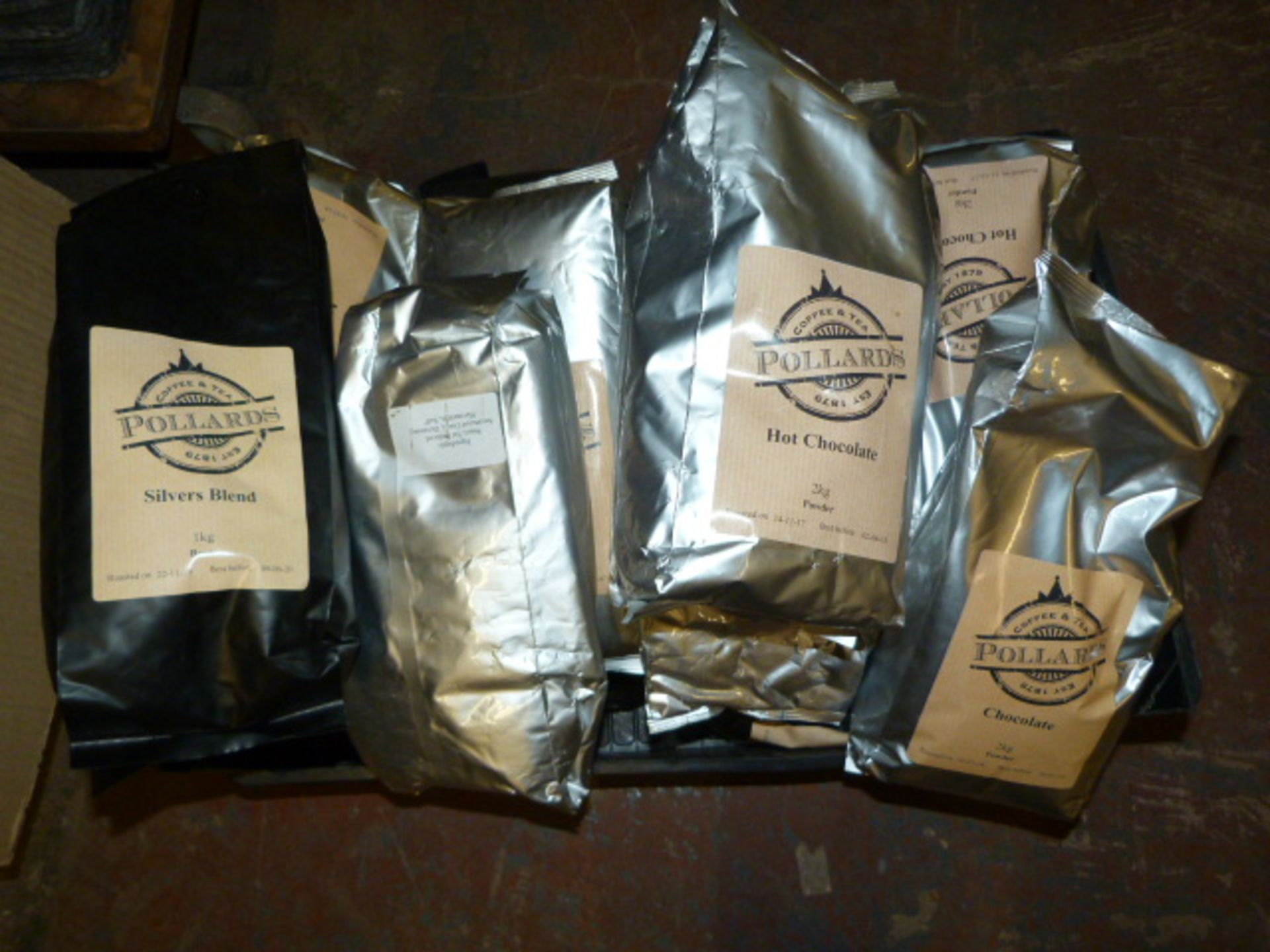 *Box of 2kg Packets of Chocolate and Silver Blend Beans