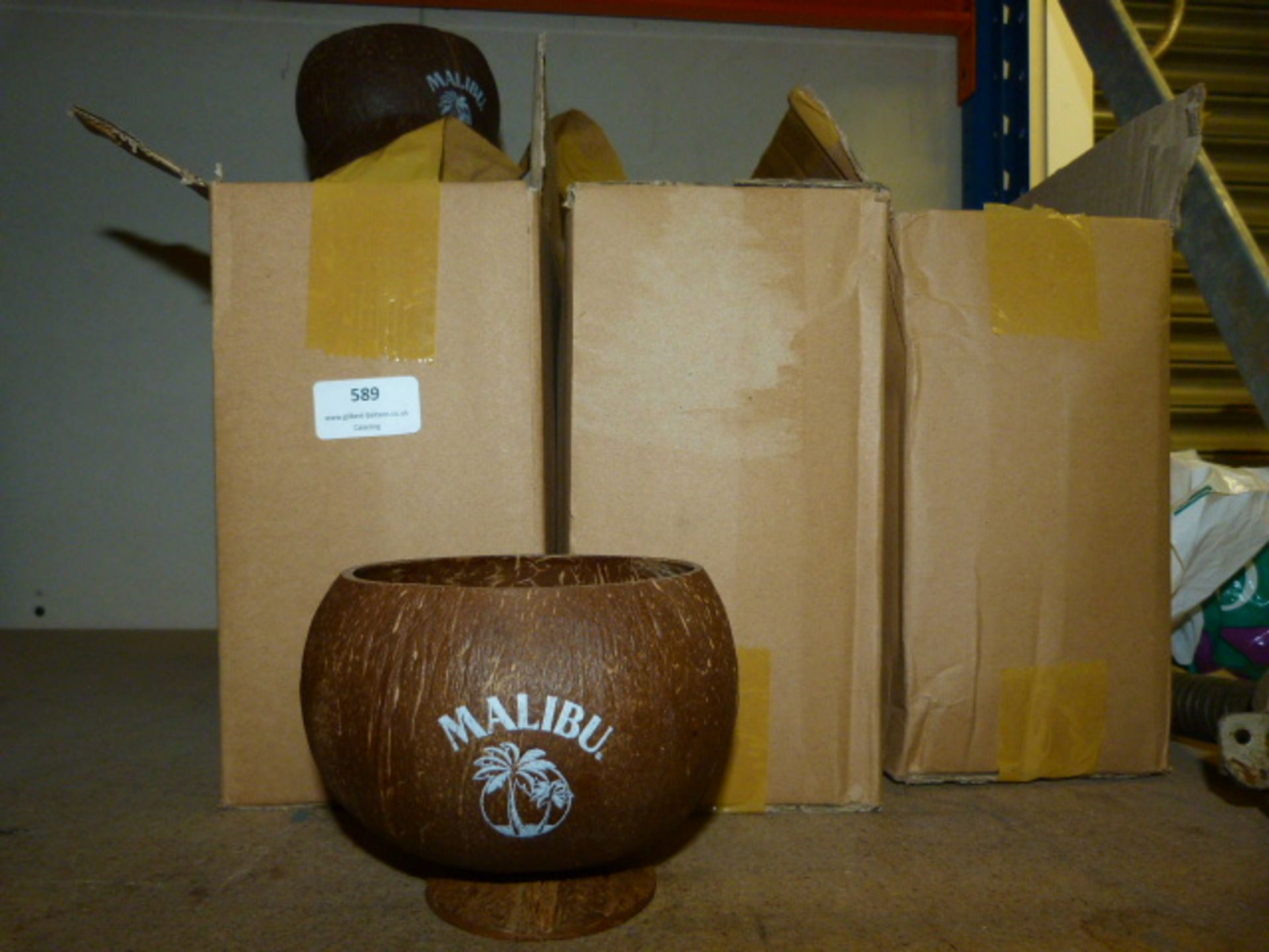 *Three Boxes of Malibu Coconut Cups