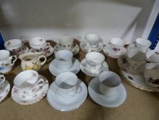 Assorted Tea Cups & Saucers