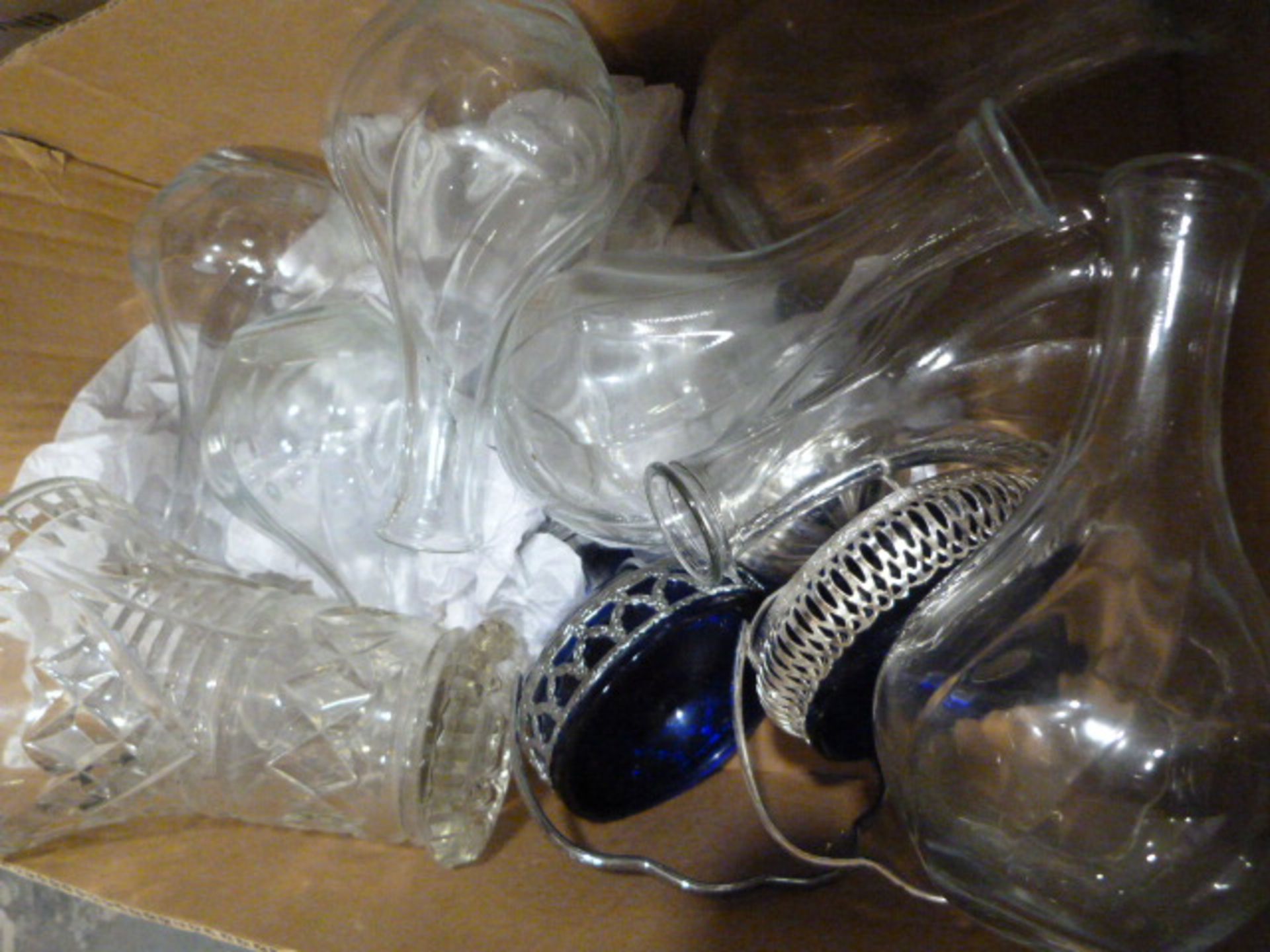 Three Boxes of Glassware, Baking Trays, China, etc - Image 2 of 4