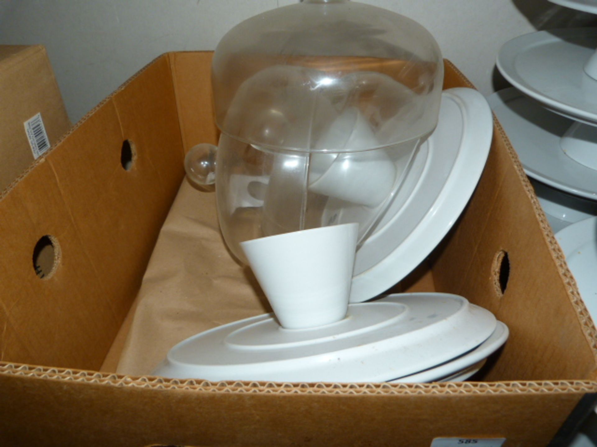 *Quantity of Glass and China Cake Stands - Image 2 of 3