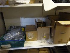 *Four Boxes of Assorted Wine and Beer Glasses (plastic and glass)