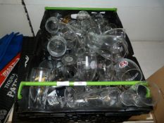 *Crate of Assorted Glasses