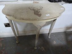 Vintage Shabby Chic Hall Table