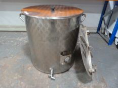 Stainless Steel Polsinelli 200L Beer Brewing Pot w