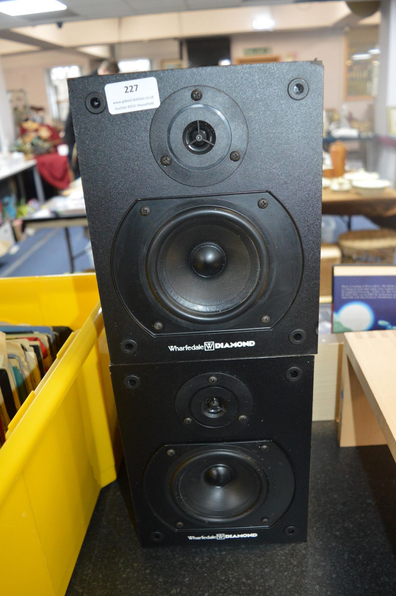 Pair of Wharfedale Diamond Audio Speakers