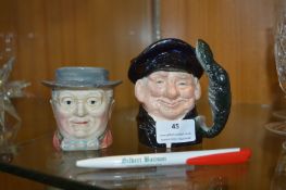 Beswick and Royal Doulton Small Character Jugs