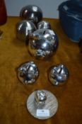 Metallic Finish Piggy Banks etc.