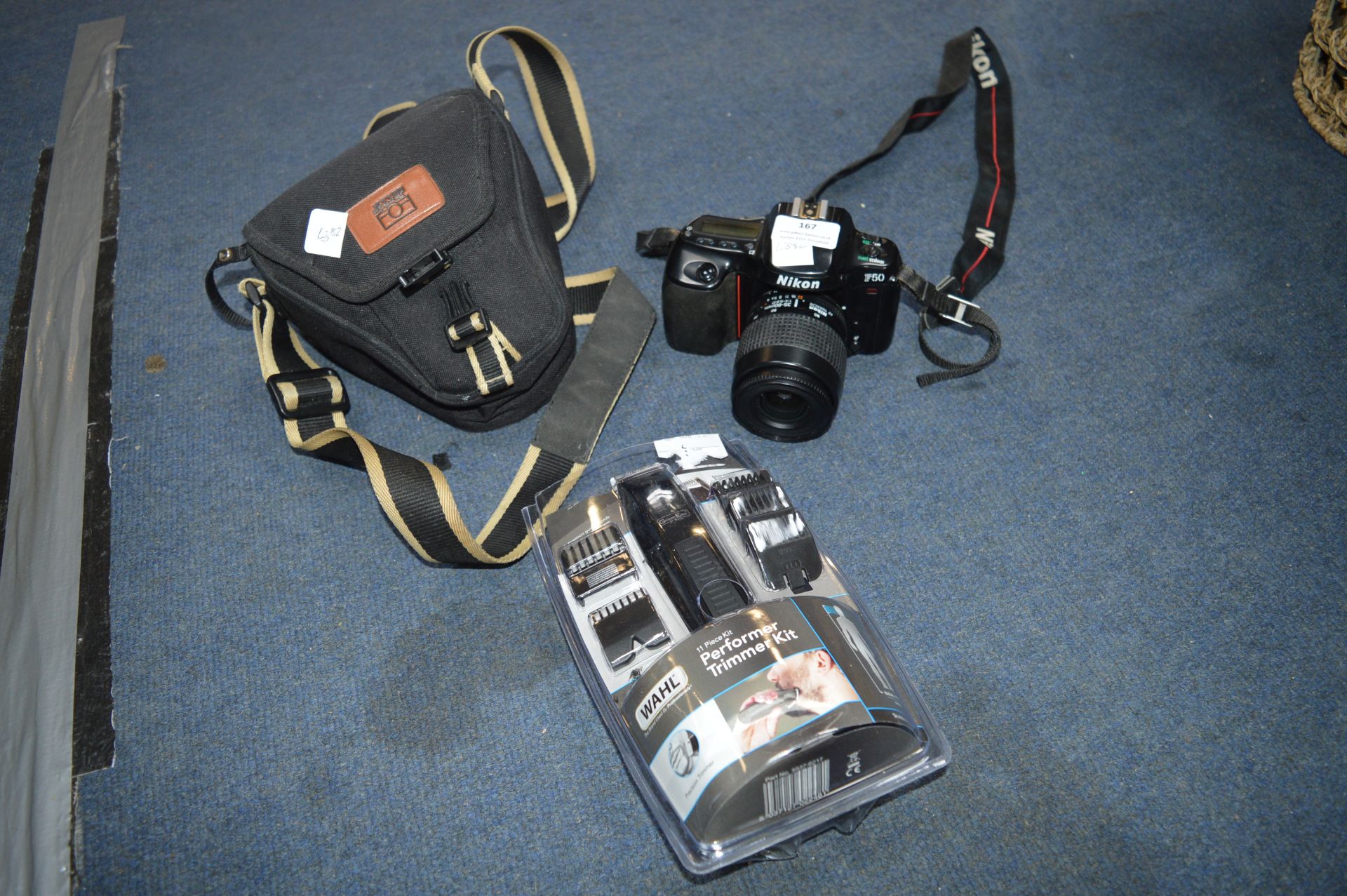 Nikon F50 Digital Camera plus Wahl Trimmer Kit