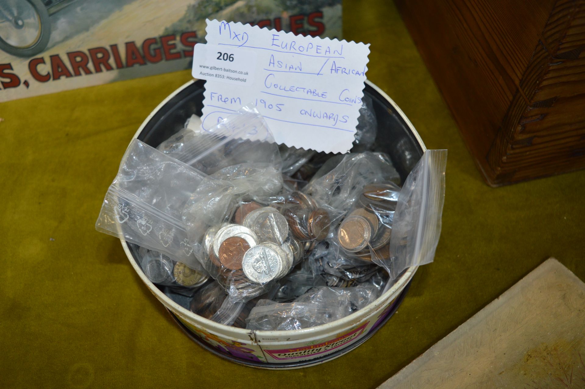 Assorted Foreign Coinage