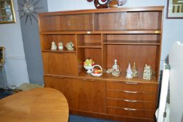 Retro Teak Wall Unit