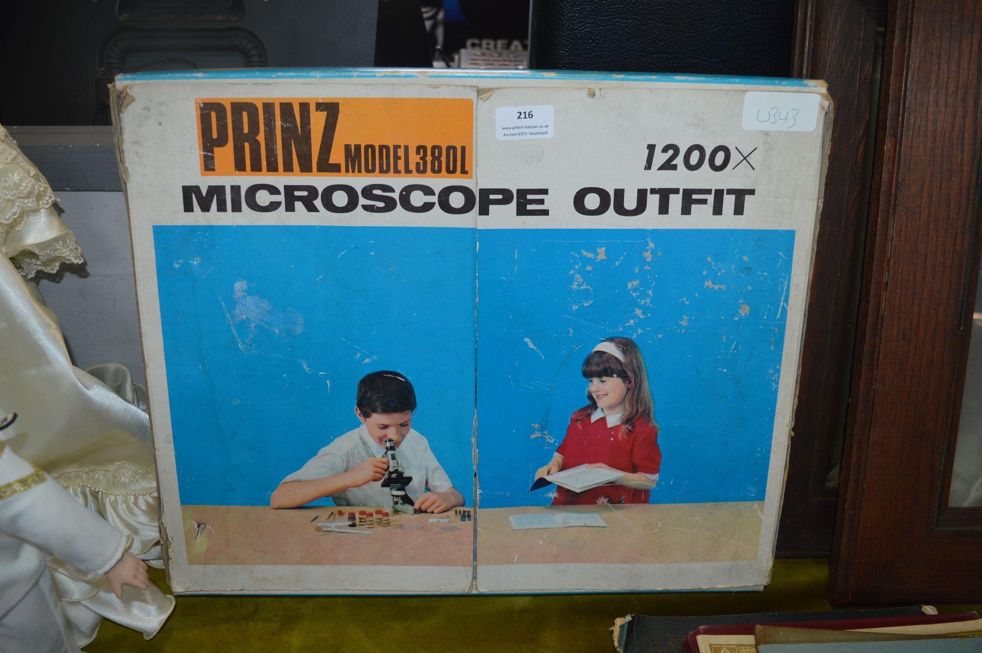 Vintage Prinz Microscope Outfit