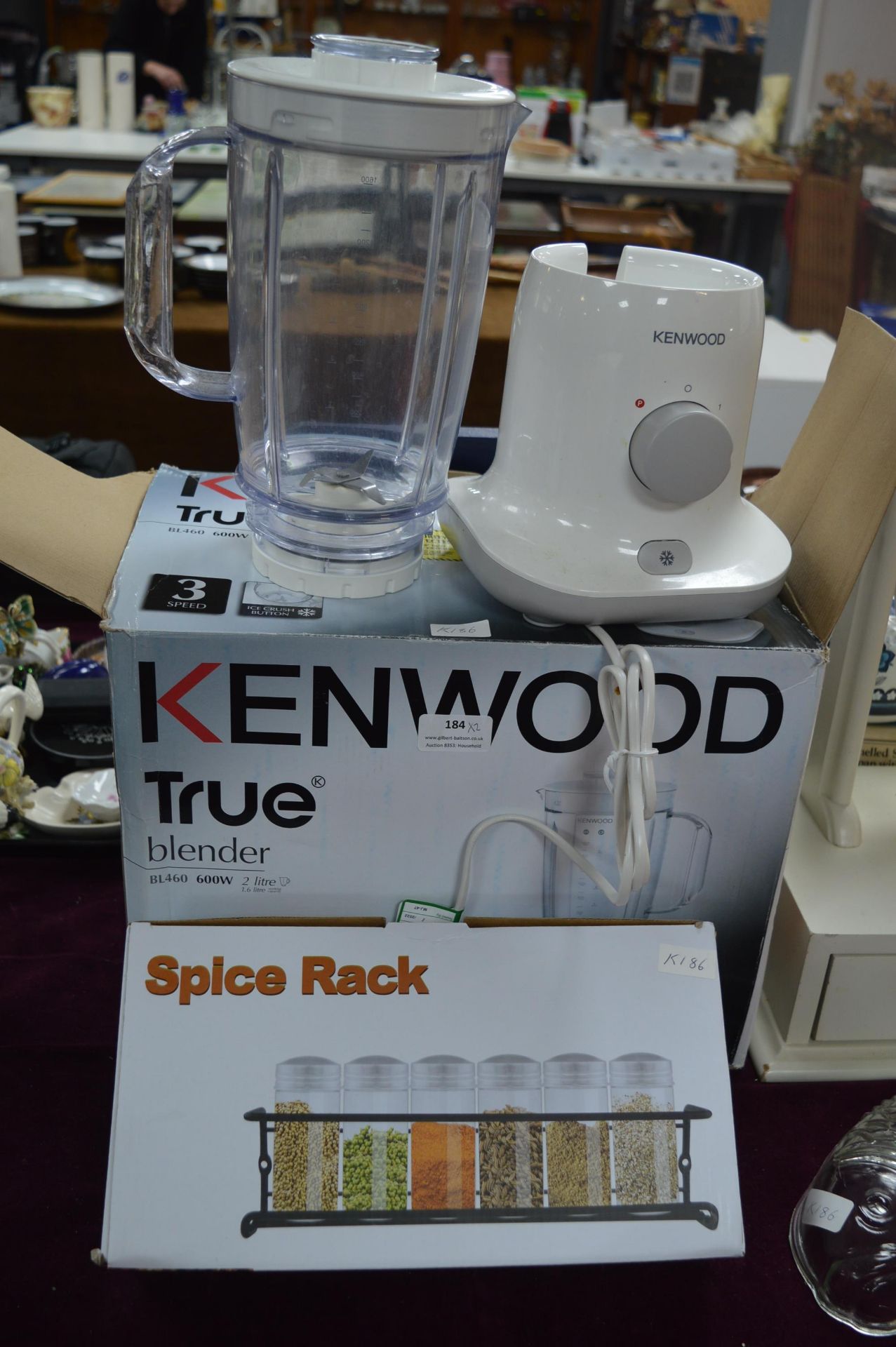 Kenwood True Blender plus Spice Rack