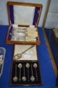 Set of Six Hallmarked Sterling Silver Coffee Spoon