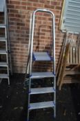 Four Tread Aluminium Platform Steps