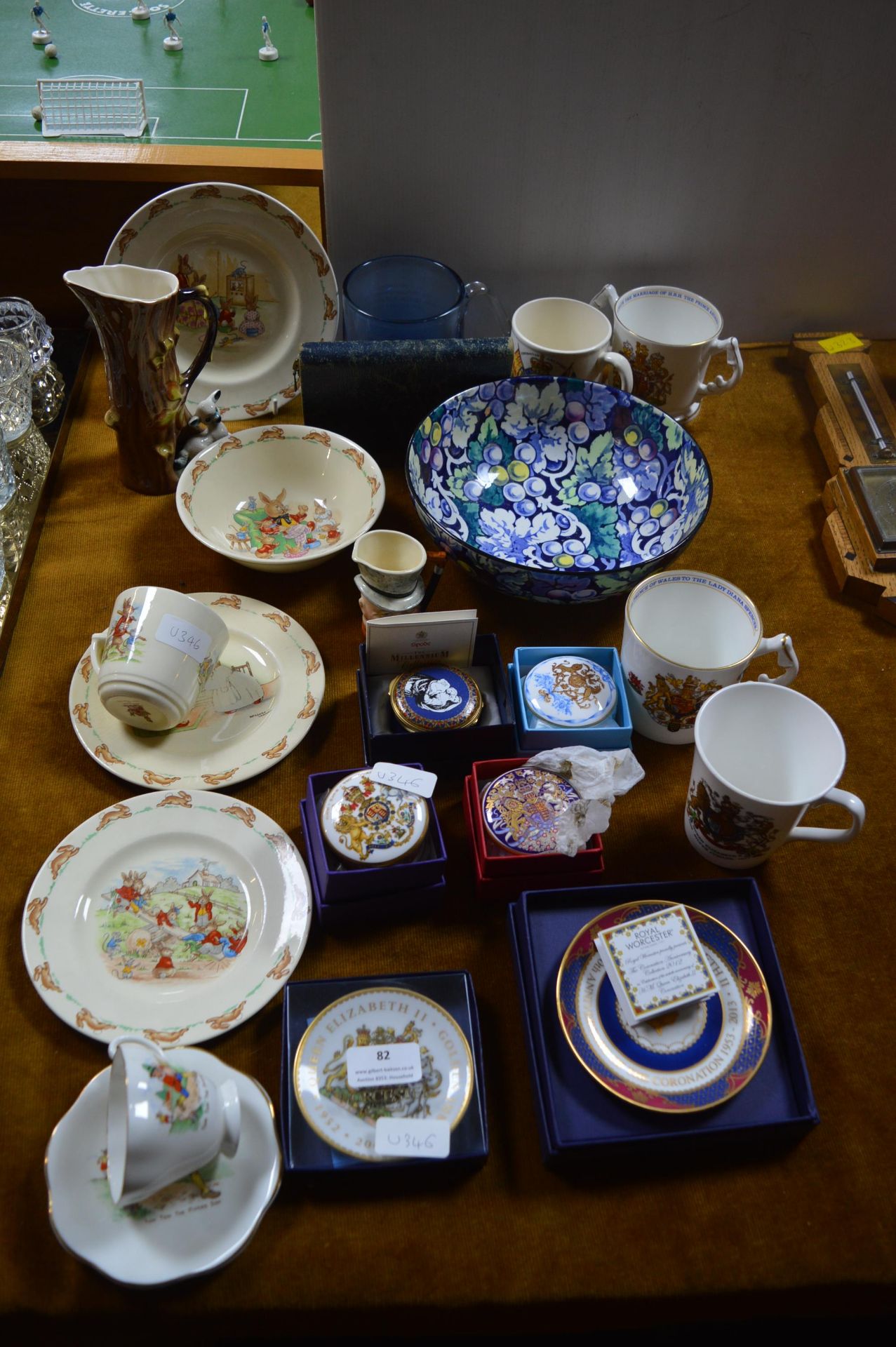 Royal Worcester and Spode Trinket Boxes, etc. plus