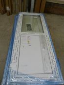 *PVCU Back Door Half Glazed 205.5 x 84 x 6cm