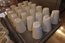 * 22 x pairs of salt and pepper shakers