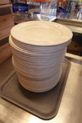 * 40 x white plates 28cm