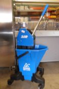 * blue kentuky mop bucket