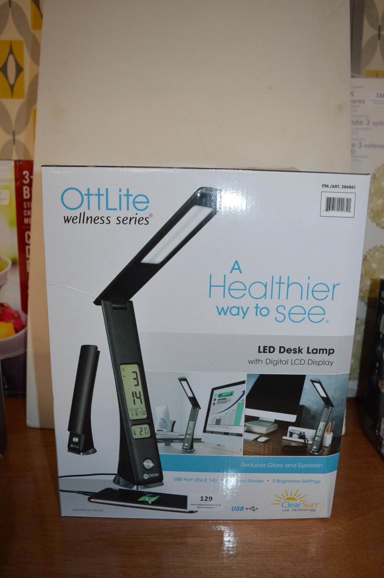 *Ottlite Wellness LED Desk Lamp