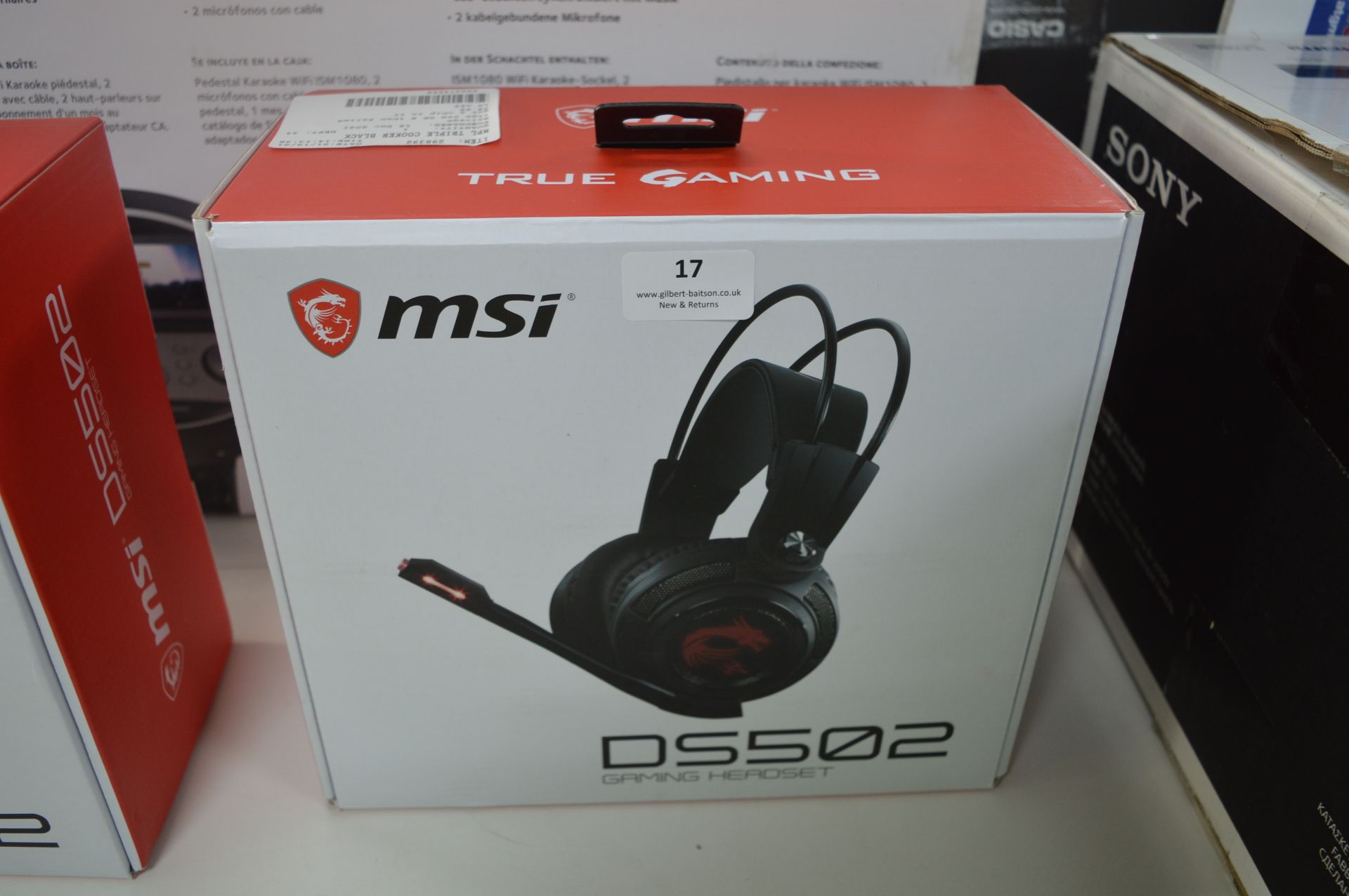 *MSI DS502 Gaming Headset