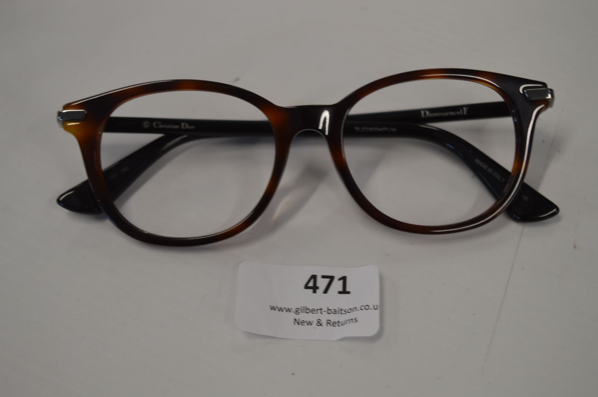 *Christian Dior Designers Spectacle Frames
