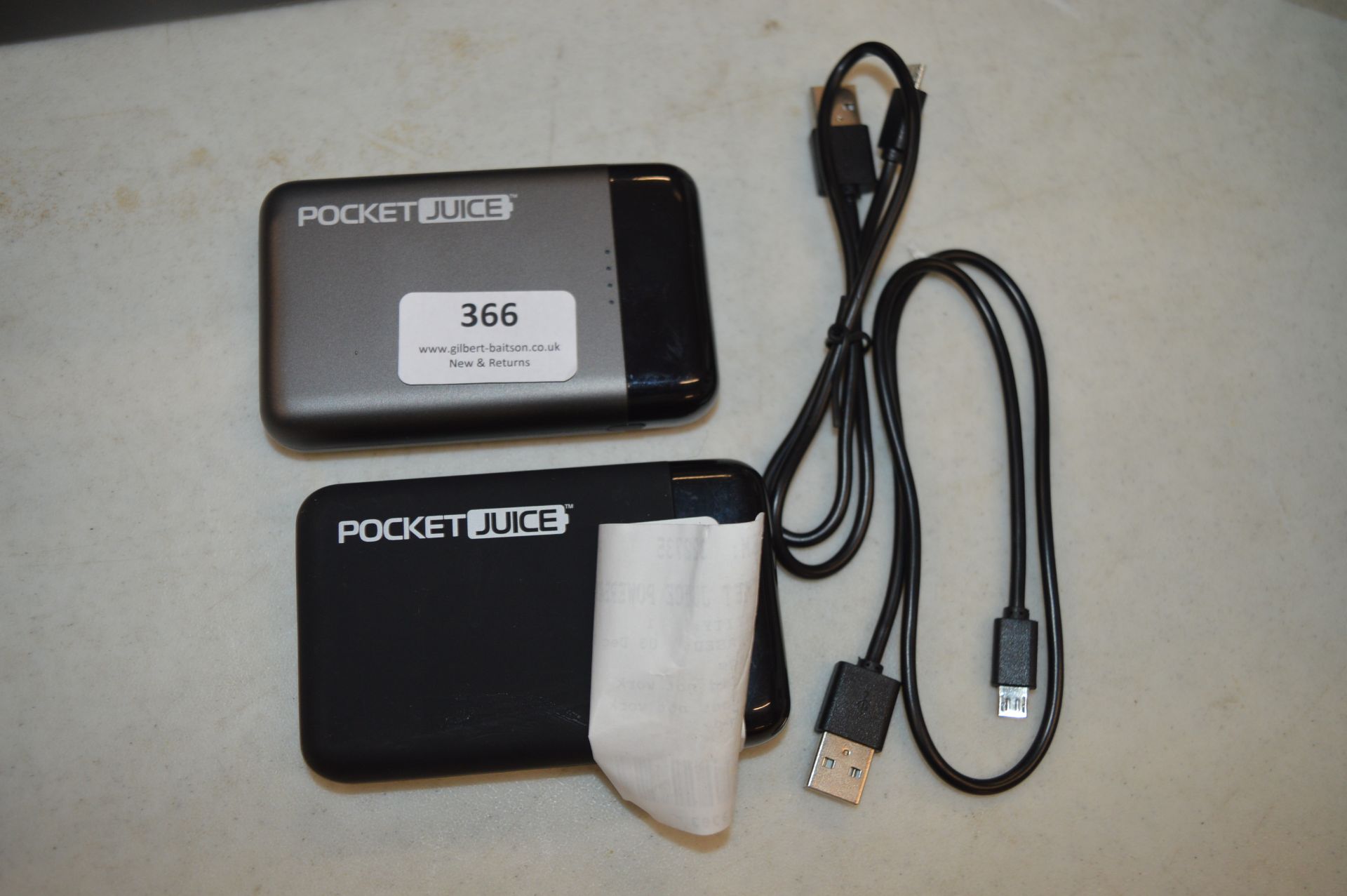 *Pocket Juice Power Banks 2pk