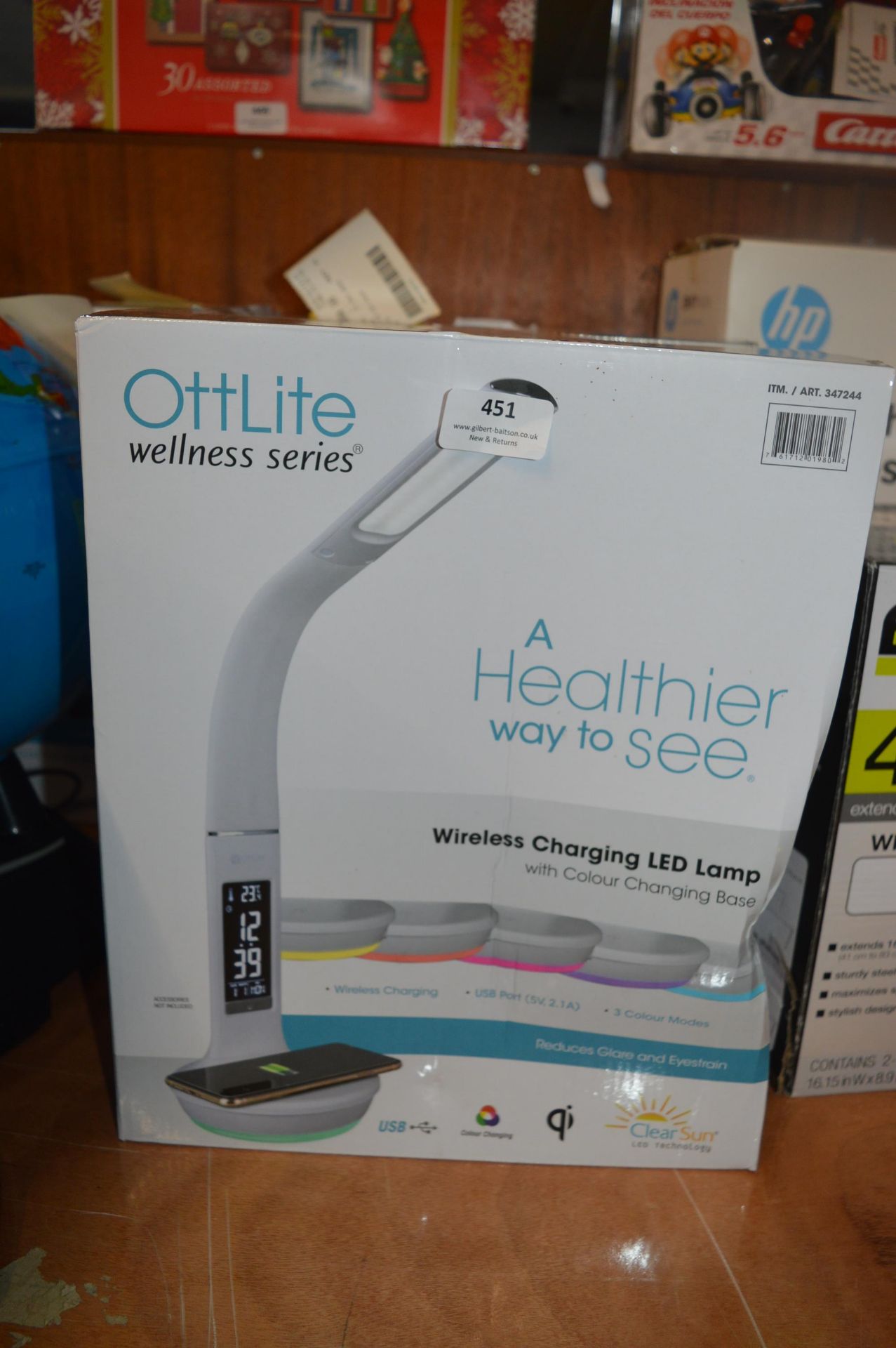 *Ottlite Wellness Rise LED Desk Lamp