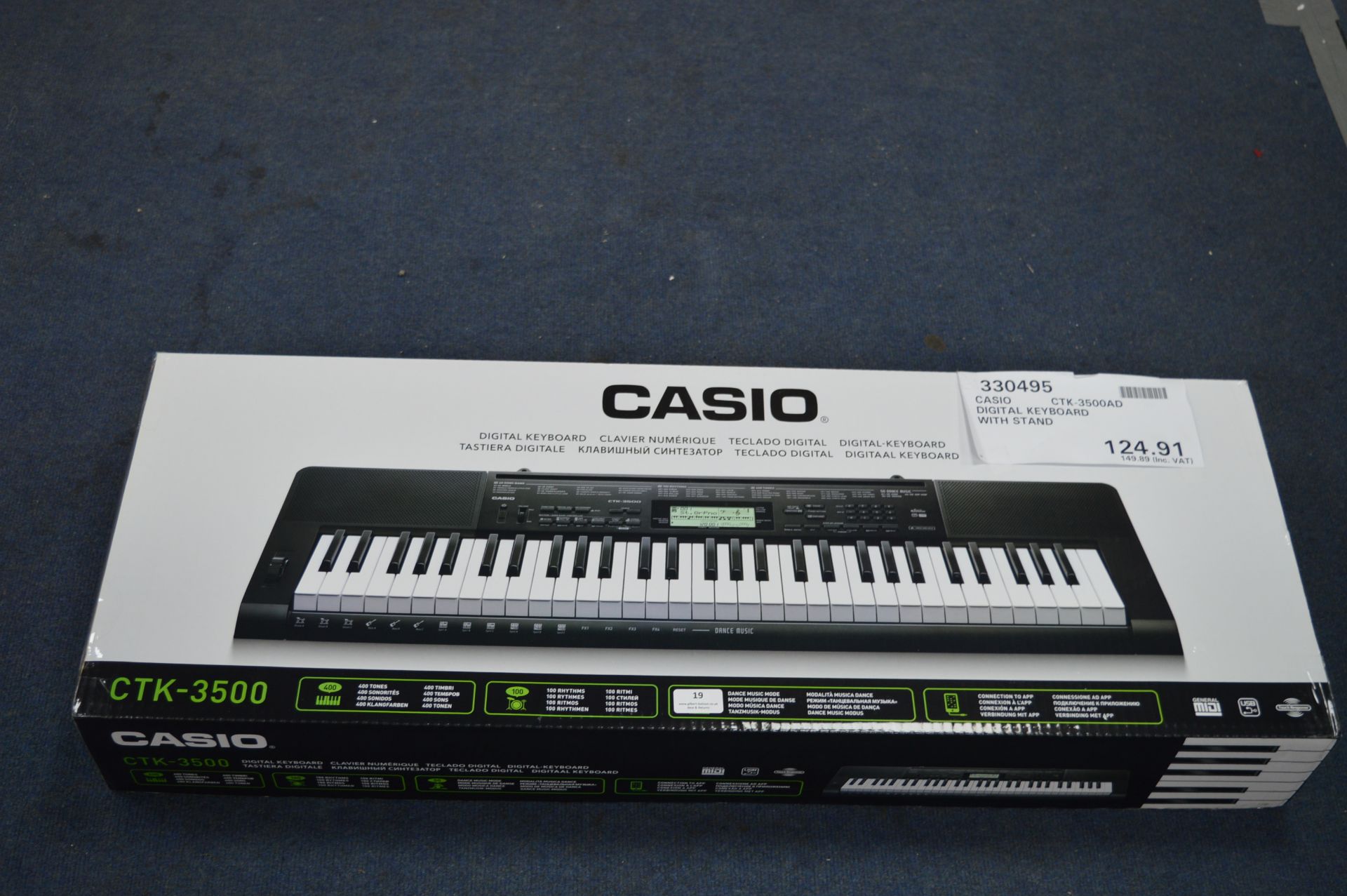 *Casio CTK-3500 Digital Keyboard