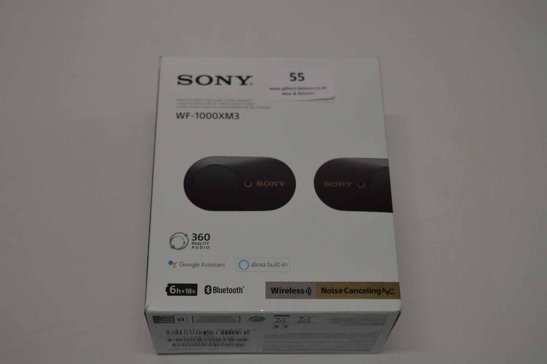 *Sony Bluetooth Stereo Headset WF1000XM3