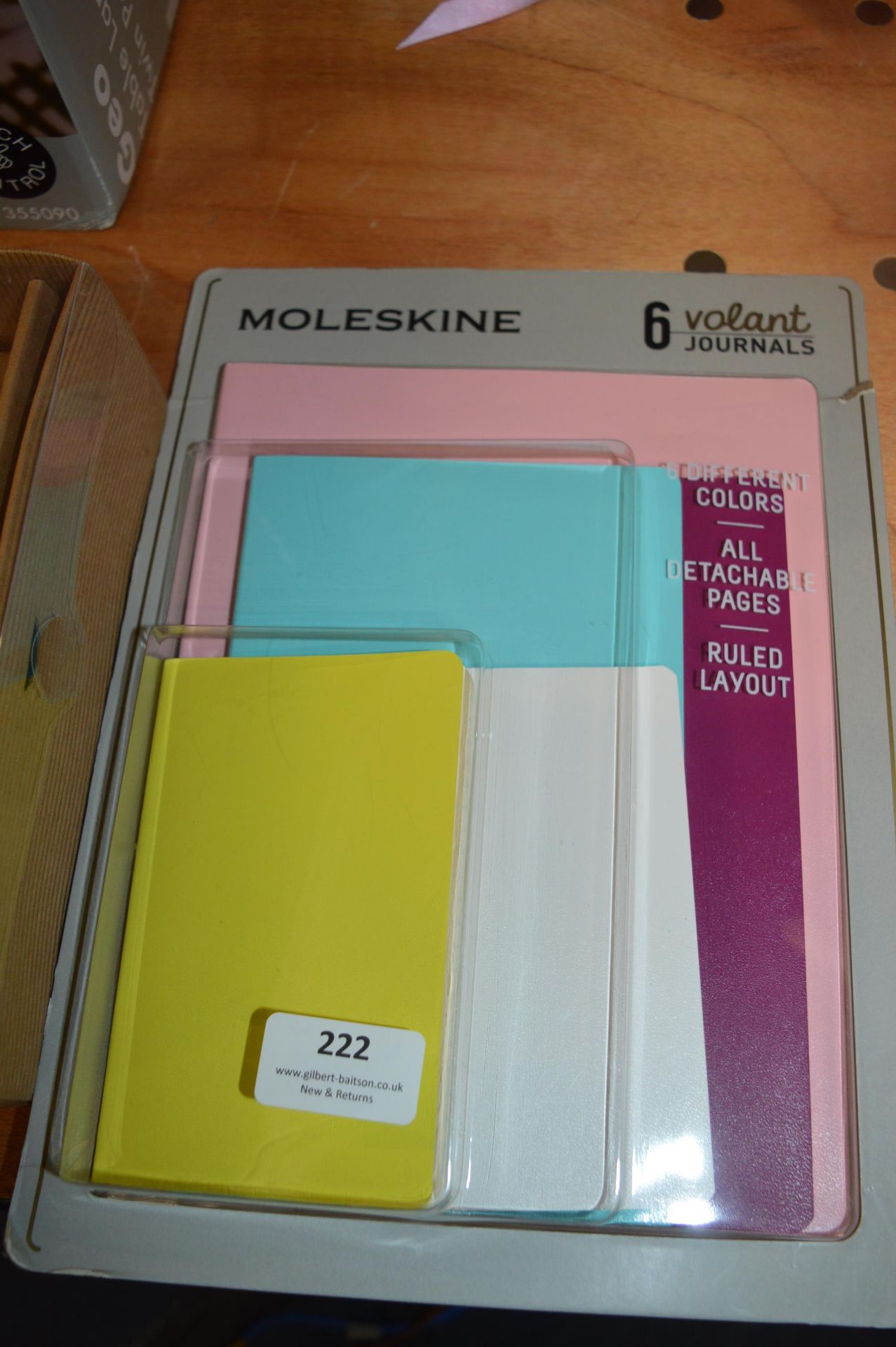 *Moleskin 6pc Volant Journal Set