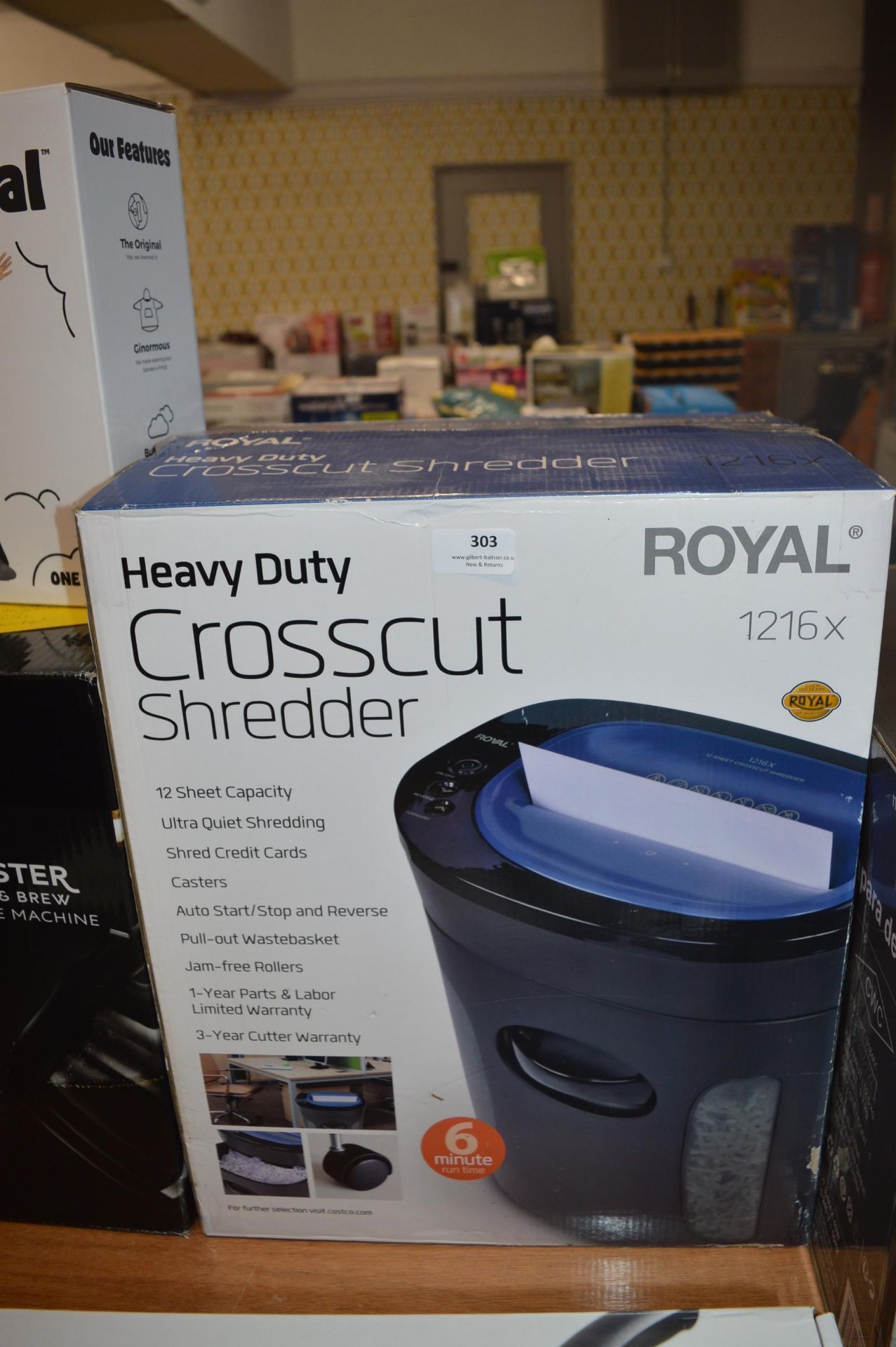 *Royal 1216X Heavy Duty Crosscut Shredder