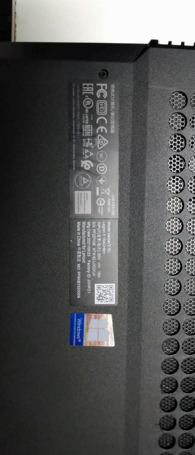 *Lenovo Legion 5 Gaming Laptop - Image 2 of 2