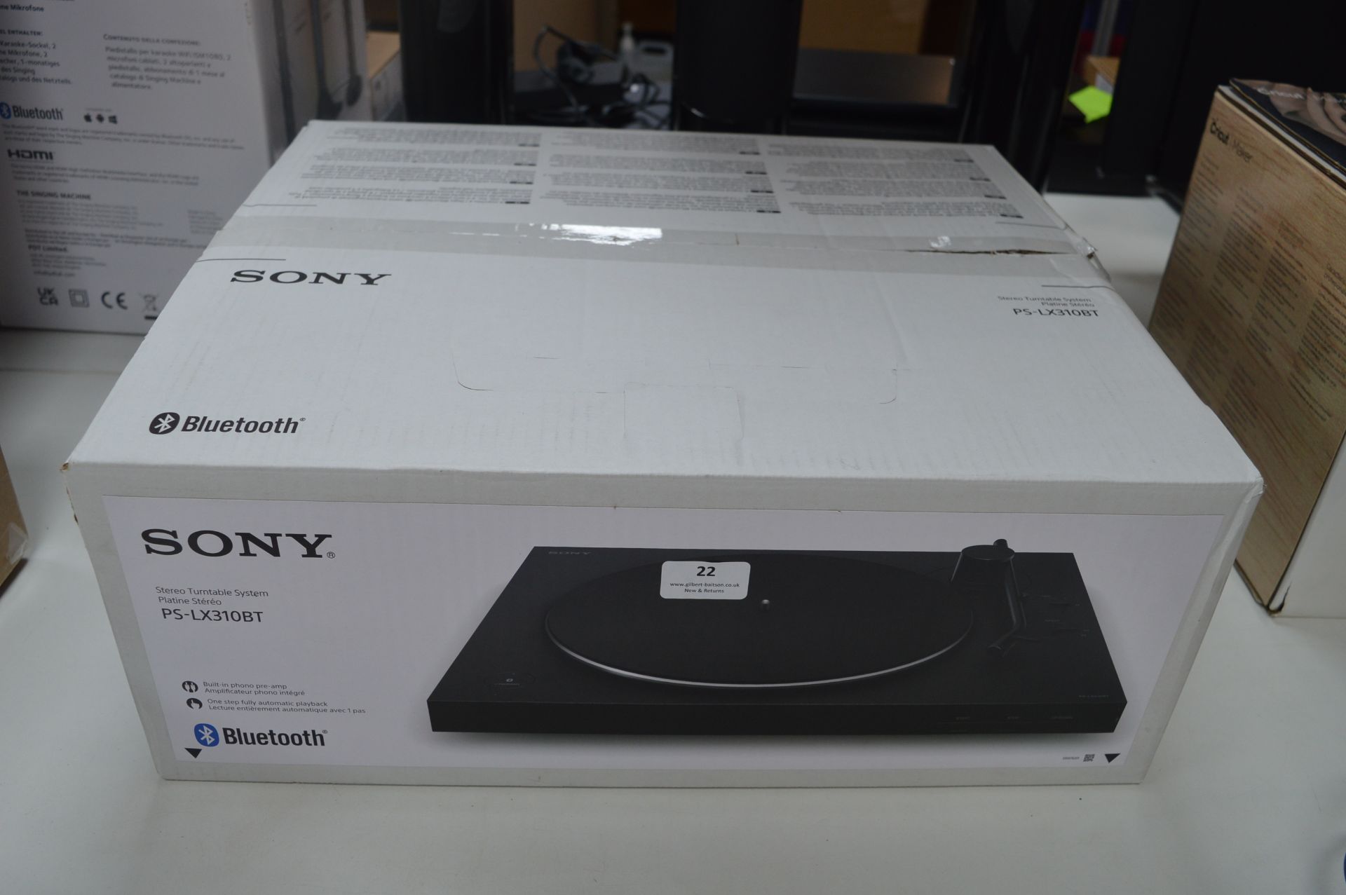 *Sony PS-LX310BT Bluetooth Stereo Turntable System
