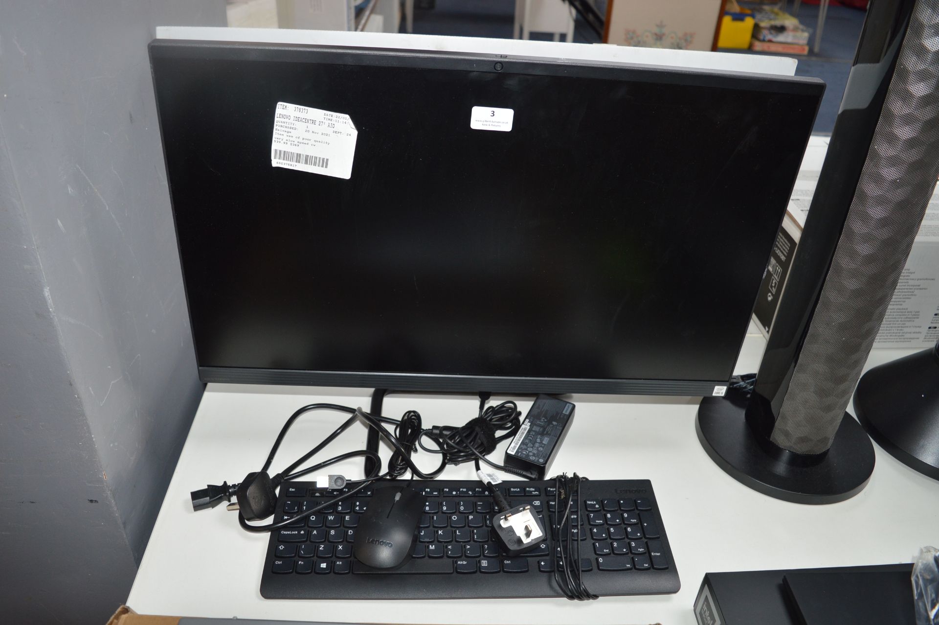 *Lenovo Ideacentre 27" AIO Computer with Keyboard