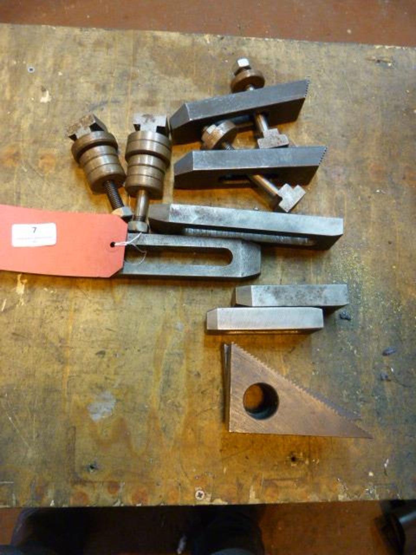 Four Pairs of Milling Machine Clamps