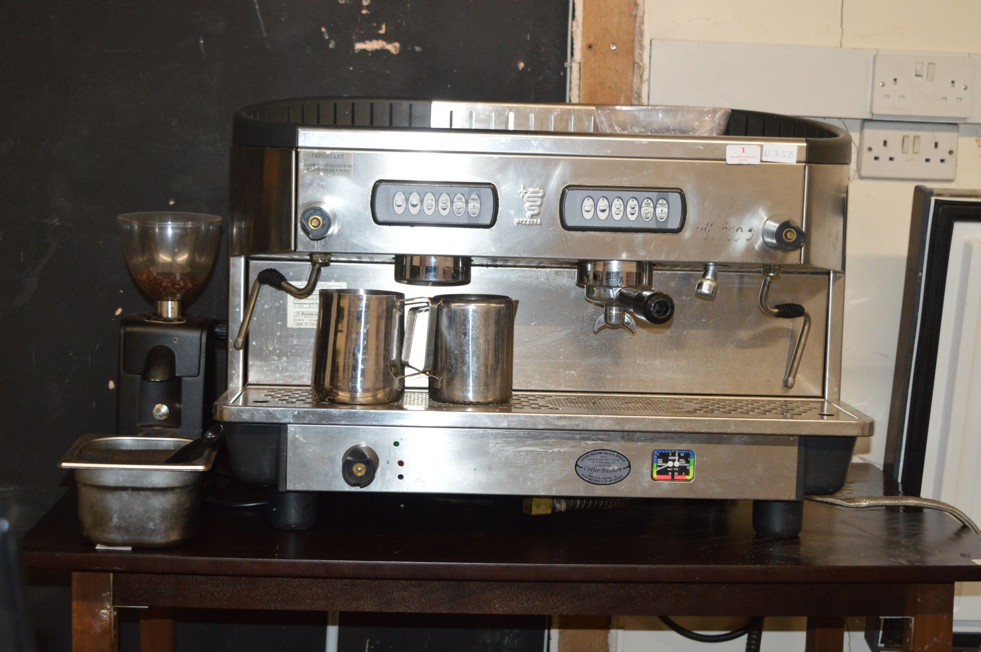 Bezzera Two Group Espresso Coffee Machine 140v, wi
