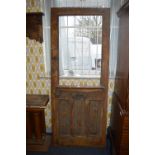 Victorian Pine Door with Original Furniture