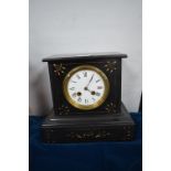 Victorian Slate Mantel Clock