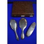 Hallmarked Sterling Silver Dressing Set