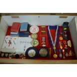 Masonic Medals, Badges, Accessories, Books, etc.