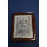 Gilt Framed Print - United Society of Brush Makers