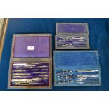 Three Case Drawing Tool Sets