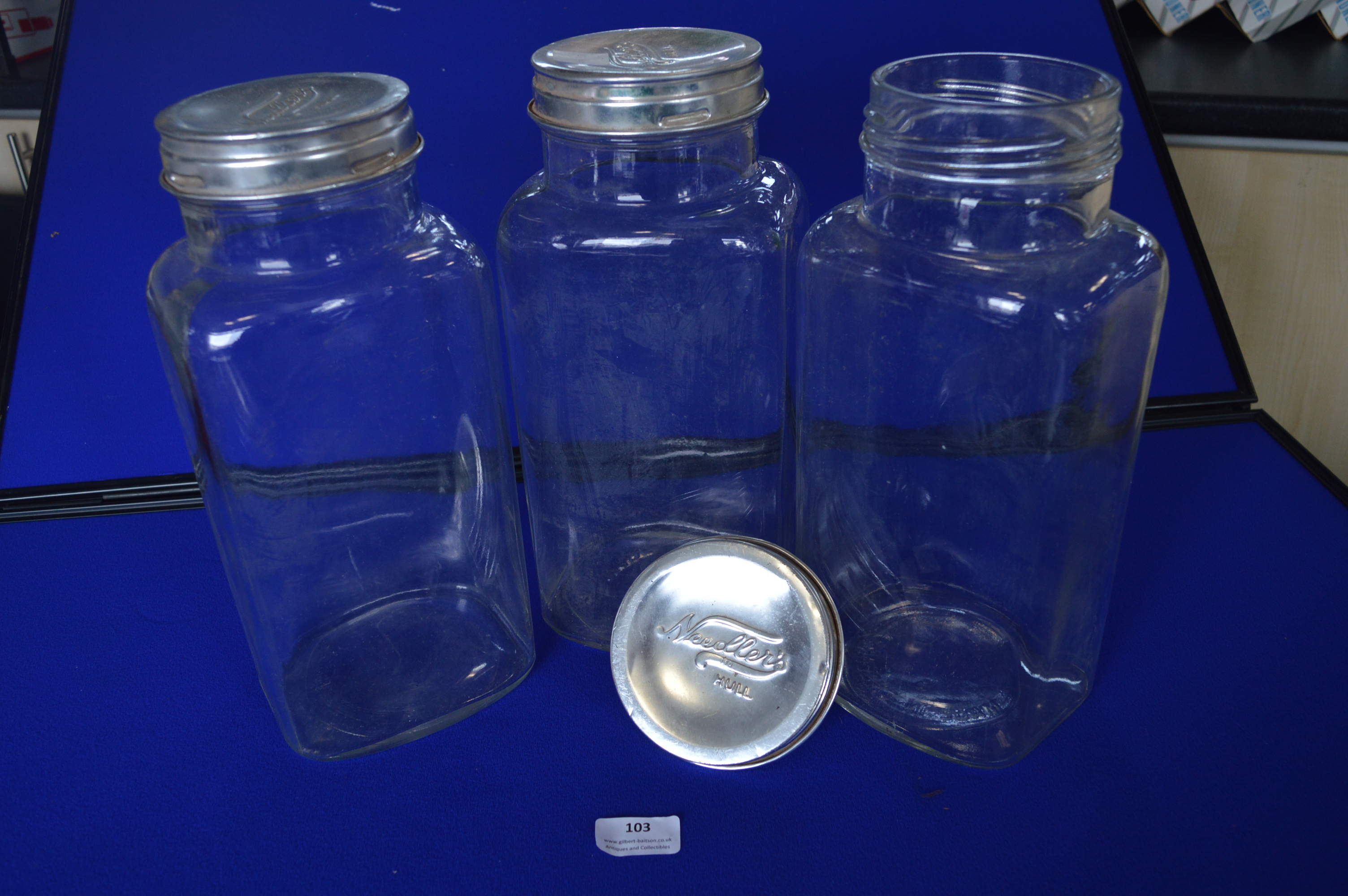 Three Needlers of Hull Sweetshop Jars - Image 2 of 2