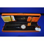 Stuhraling Automatic Wristwatch with Case and Certification