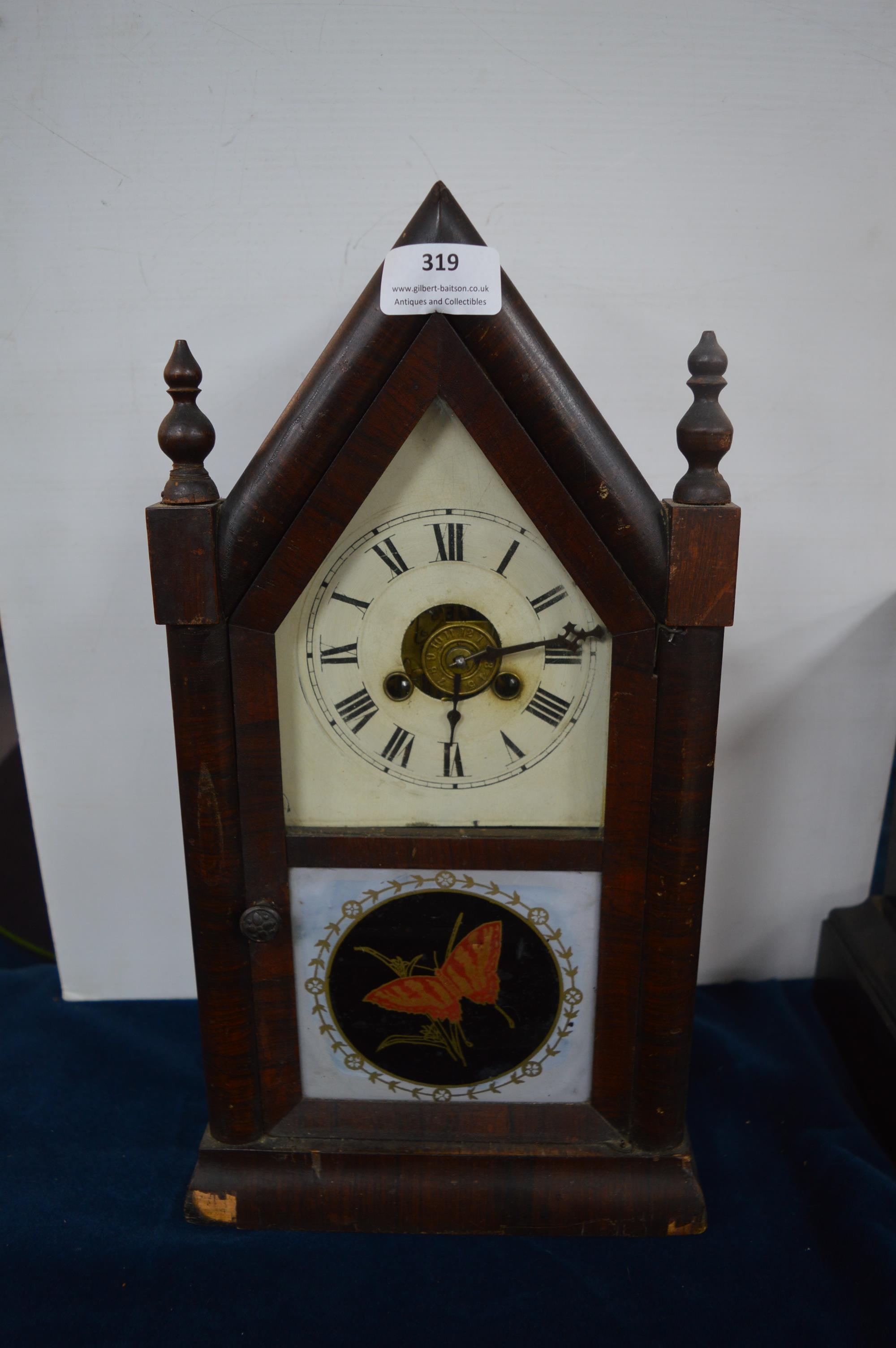 USA Mantel Clock by Jerome & Co.